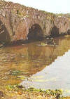 Romeinde brug bij Busachi, Abbasanta, Sardinie