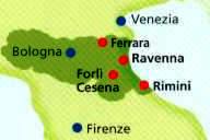 Kaartje Emilia Romagna