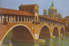 Pavia: Ponte Coperto met dom