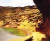 Lanzarote, La Laguna Verde, El Golfo