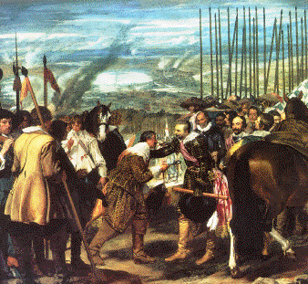 Overgave van Breda, Diego Vel�zquez, Madrid, Prado. Madrid