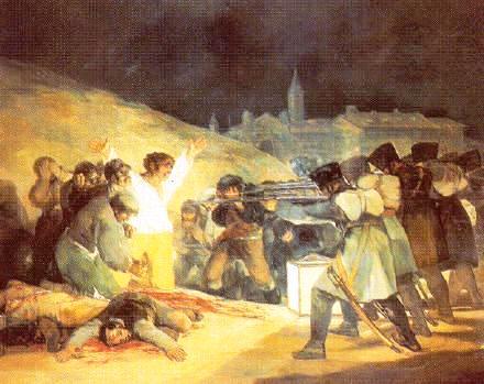 Los Fusilamientos del 3 de Mayo,1814 Olieverf op linnen